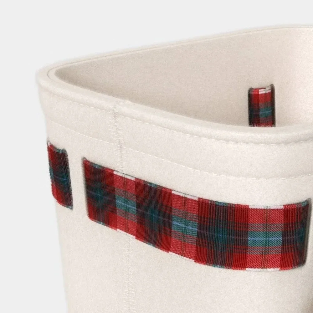 Plaid Bow Basket‎ Red - Threshold, Target Christmas 2025